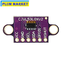 Лазерный датчик дальности GY-530 на VL53L0X V2 Time-o f-Flight (ToF) модуль Arduino