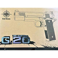 Страйкбольный пистолет Браунинг Browning HP Galaxy G20 металл , Лучшая цена