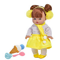 Детская Кукла M 4735 I UA 32 см музыкальная с аксессуарами Желтый , Лучшая цена
