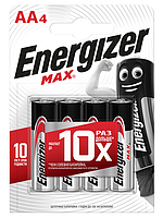 Батарейка Energizer MAX AA 4шт на блистере (Цена указана за 1шт)