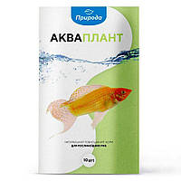 Натуральный корм для аквариумных рыб Природа Акваплант 10 г (для травоядных рыб) i