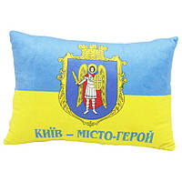 Подушка с принтом Копиця Киев - город герой (00861-0026)