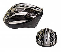 Шлем для катания на велосипеде самокате роликах MS 0033 большой Чёрный , Лучшая цена