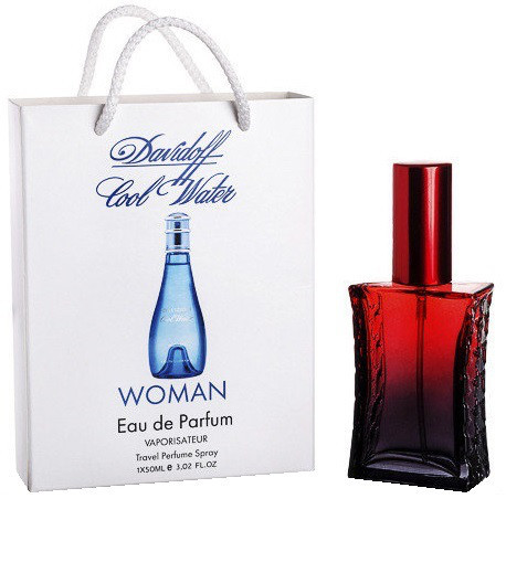 Туалетна вода Davidoff Cool Water Woman — Travel Perfume 50ml