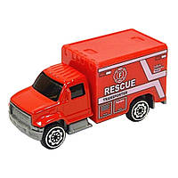 Машинка игрушечная Спецтехника АвтоПром 7637 масштаб 1:64 металлическая Rescue , Лучшая цена