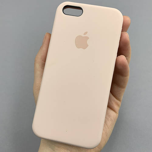 Чехол для Apple iPhone 5S SE силиконовый кейс с микрофиброй