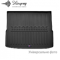 Автомобильный 3D коврик в багажник на VOLVO V40 (2012-2019) (lower trunk)