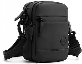 Сумка чоловіча Confident з тканини чорна