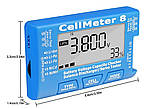 Тестер акумуляторів CellMeter8 Li-Po/Li-lon/Li-Fe/NiCd/NiMH, фото 7
