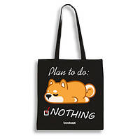 Екошопер BookOpt BK4061 Plan to do: NOTHING чорний  HS BK4061 SP