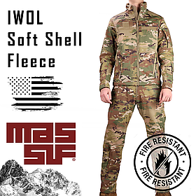 Вогнестійкий л-софтшелл-ф комплект, Розмір: M/R FREE IWOL L-Soft Shell Fleece-Lined Jacket FR Колір: Scorpion