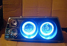 Фари передні лінза ваз 2108 ангельські очі тюнінг