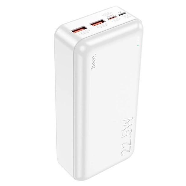 Портативний акумулятор Hoco J101B Astute 30000mAh QC3.0&PD 22.5W Білий