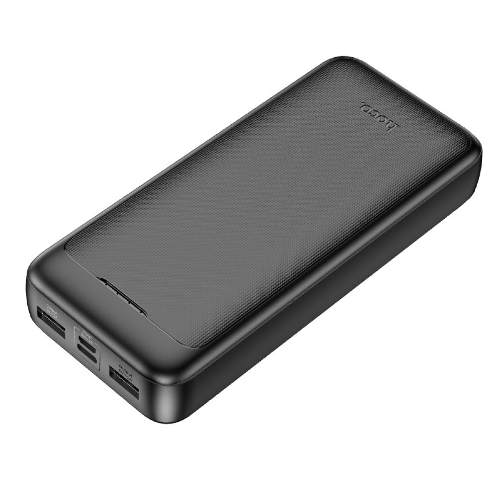 Портативний акумулятор Hoco J111A 2xUSB/1xUSB Type-C/Micro 20000mAh Чорний