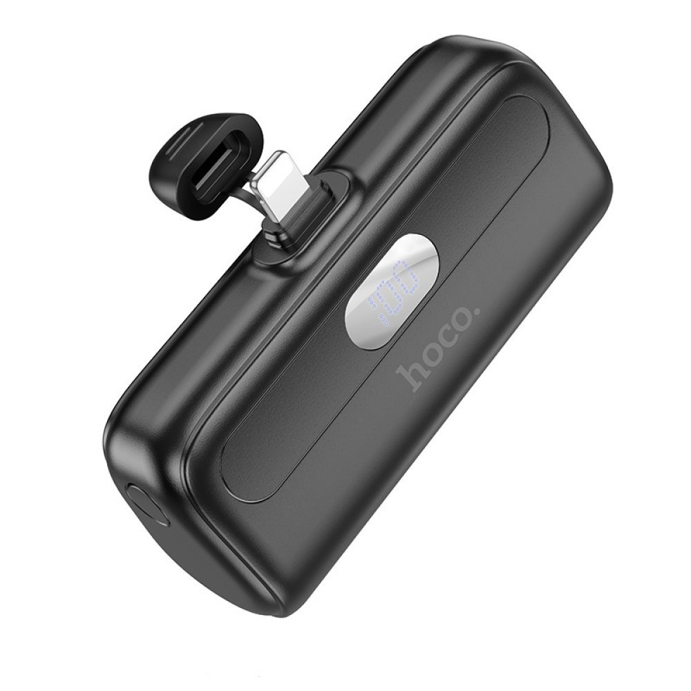 Портативний акумулятор Hoco J116 Cool 5000mAh Lightning Чорний, фото 1