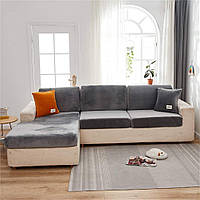 Чехол на диван, кресло д. 65-95/ ш.65-95/ в.5-20 см Серый gr1 В наличии