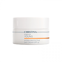 Денний гідрозахисний крем для обличчя з SPF25. 50мл Forever Young TM Chrisnina