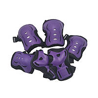 Детский набор защиты Bambi MS 0338 для колен локтей запястий Фиолетовый , Лучшая цена