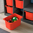 Стелаж TROFAST сірий з контейнерами 99x44x94 cm IKEA 795.268.63, фото 3