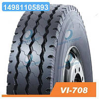 Шина 9,00R20  144/142К (16PR) VI-708 (Ovation) з камерою та обидною стричкою 90020VI708 UA60