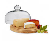 Доска сервировочная с крышкой для сыра Kela Jonna 12517 24х15,5 см g