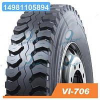 Шина 9,00R20 144/142K (16PR) VI-706 (Ovation) з камерою та обидною стричкою 90020VI706 UA60