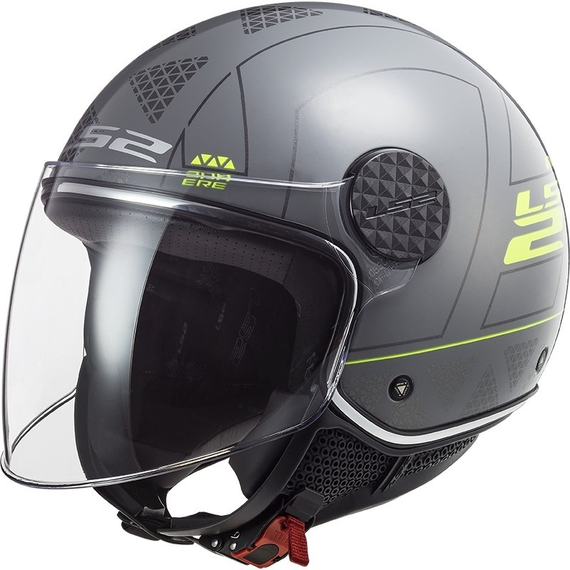 МОТОШОЛОМ ВІДКРИТИЙ LS2 0F558 SPHERE LUX LINUS КОЛІР NARDO GREY