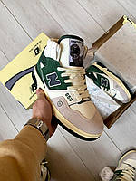 Кросівки New Balance 650 mid green хутро