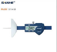 Глубиномер цифровой Shahe 5114-50 (0-50 мм/0,01 мм)