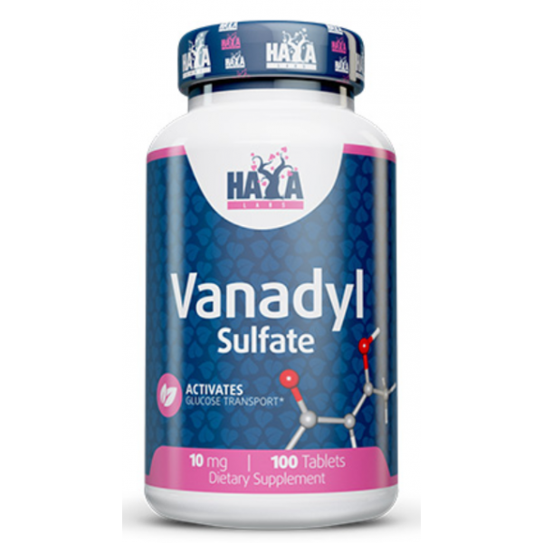 Харчова добавка Haya Labs Vanadyl Sulfate 10mg 100 таблеток