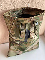 Подсумок мультикам с подкладкой для сброса магазинов тактическая сумка для боеприпасов