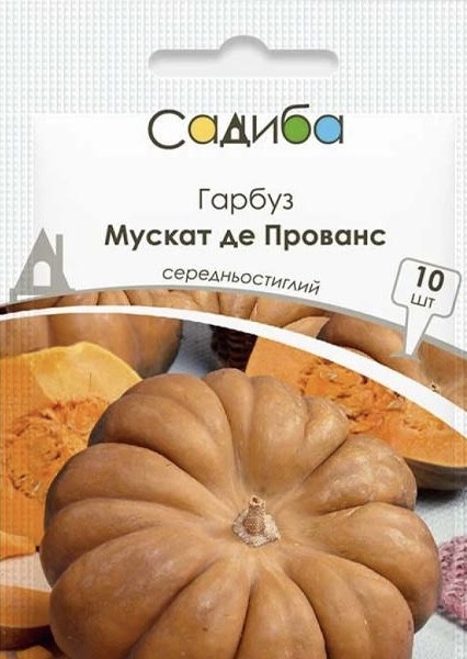 Гарбуз Мускат де Прованс 10 шт Садиба Центр, фото 1