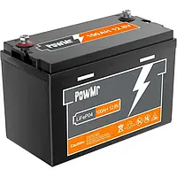 Акумулятор LiFePo4 PowMr 100AH 12.8V