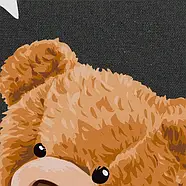 Екошопер BookOpt ВК4059 Teddy Bear (Challenge) чорний, фото 2