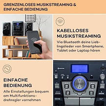Музичний центр Уцінка Auna 388 Franklin DAB+, Німеччина, фото 4