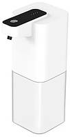 Аккумуляторный сенсорный дозатор для жидкого мыла Automatic Foam Soap Dispenser 400мл White