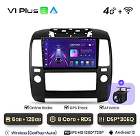 Junsun 4G Android магнітола для Nissan Navara NISSAN NAVARA 2006-2012 wifi 6ГБ+128+4G