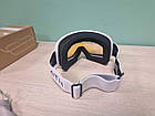 Гірськолижна маска Smtih Frontier White Лінза S1 Blue Sensor Mirror, фото 4