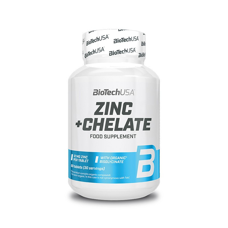 Вітаміни Bio Tech Zink+Chelate 60 таб