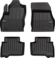 Автомобильные коврики в салон Frogum 3D на для Chevrolet Trax 1 12- Шевроле Тракс черные 2
