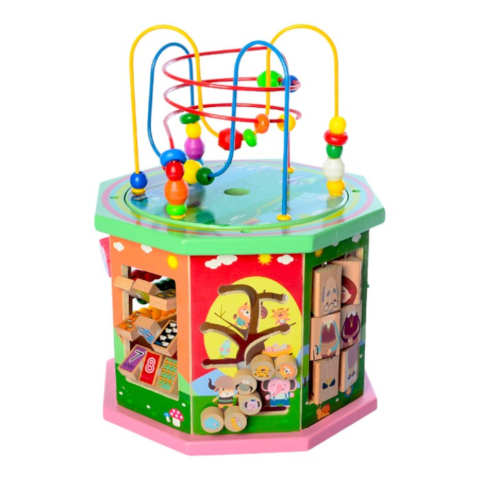 Гра розвивальна Куб дерев'яна Wood Toy
