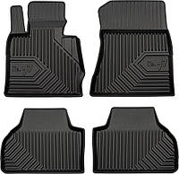 Автомобильные коврики в салон Frogum 3D на для BMW X4 F26 14-18 БМВ Х4 черные 2