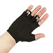 Рукавички для фітнесу PowerPlay 2004 жіночі Чорні S, фото 2