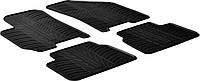 Автомобильные коврики в салон GledRing на для Chevrolet Nubira 04-11 Шевроле Нубира черные