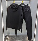 Чоловічий брендовий спортивний костюм CPCompany CK7260 чорний, фото 2