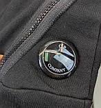 Чоловічий брендовий спортивний костюм CPCompany CK7260 чорний, фото 7