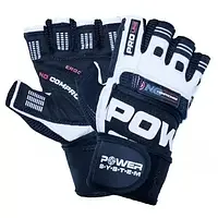 Перчатки для фитнеса Power System PS-2700 No Compromise Black/White M