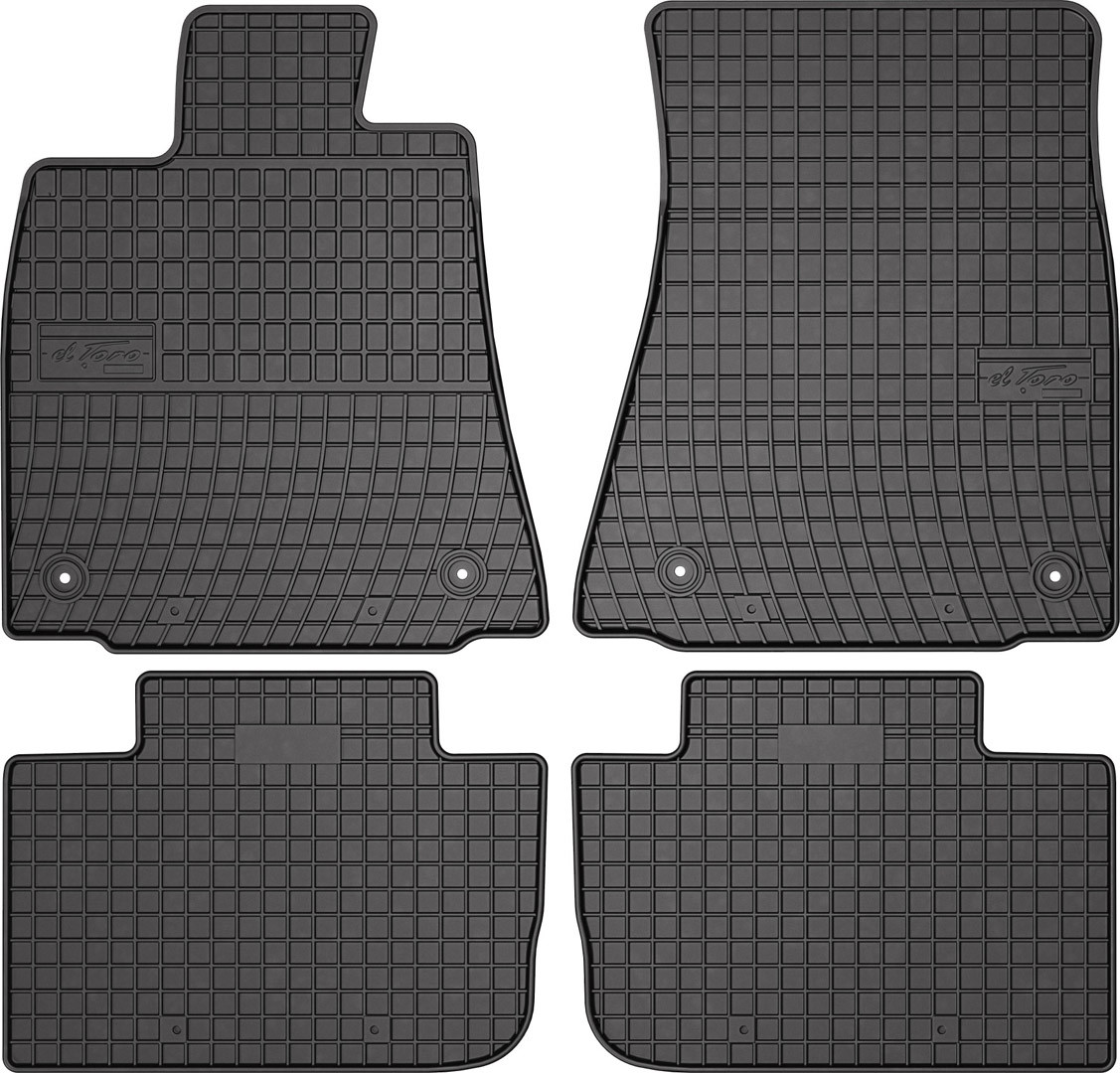 Автомобільні килимки поліки в салон Frogum на у Lexus IS 3 13- Лексус ИС чорні 2