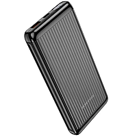 Павербанк с быстрой зарядкой 10000mAh BOROFONE BJ42 |USB/Type-C, 22.5W+20W| Черный