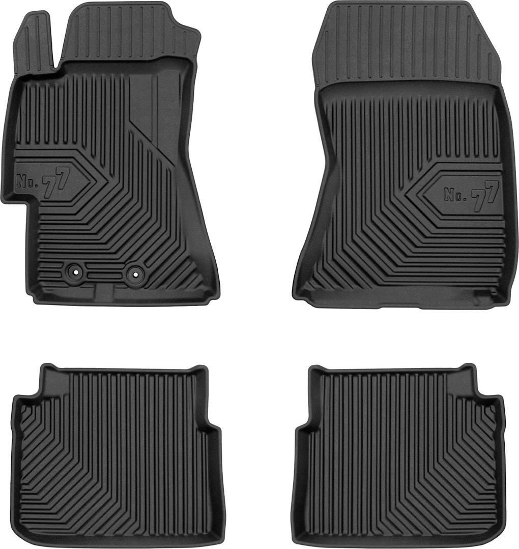 Автомобильные коврики в салон Frogum 3D на для Subaru Impreza 3 07-11 Субару Импреза черные - фото 1 - id-p2061330764